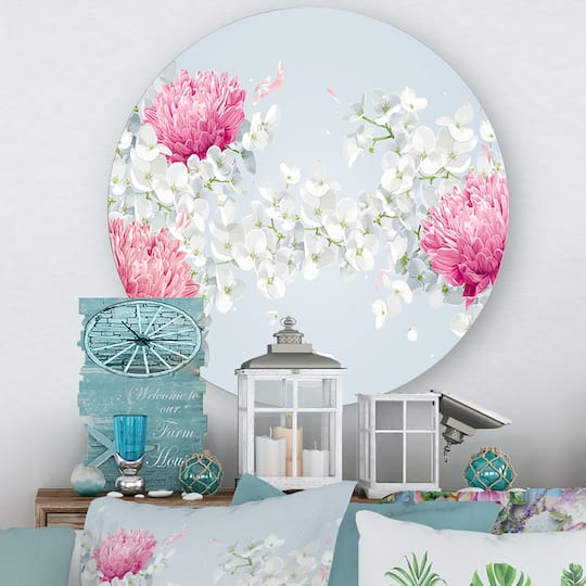 Designart - Chrysanthemums and Apple Blossom